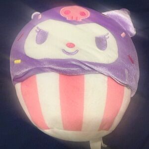 GUND Sanrio Kuromi Cupcake Plush Toy, Premium Stuffed Animal, 8 inches
